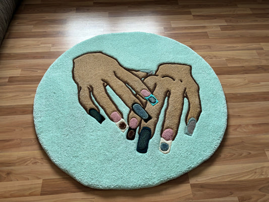 Nail Art Rug